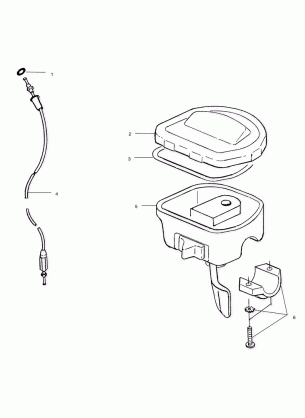 CONTROLS - THROTTLE ASM. / CABLE - A01CH50AA (4964466446B008)