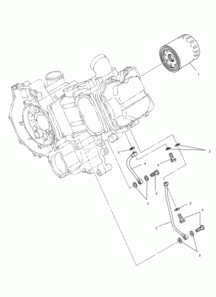 OIL FILTER - A01CH50EB (4964466446D012)