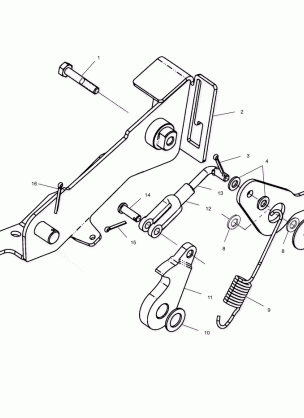 FOOT BRAKE - A01CH50EB (4964466446E003)