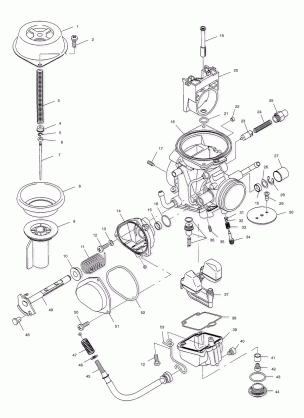 CARBURETOR - A01CH50EB (4964466446D007)