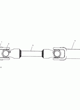 PROP SHAFT - A01CK32AA (4964086408B002)