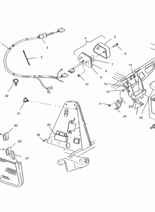 ELECTRICAL / TAILLIGHT - A01CK32AA (4964086408B013)