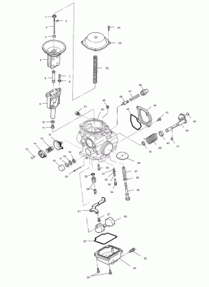 CARBURETOR - A01CK32AA (4964086408C009)