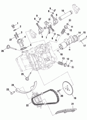 INTAKE and EXHAUST - A01CK42AA (4964136413C010)