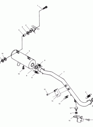 EXHAUST SYSTEM - A01CL50AA (4964586458A008)