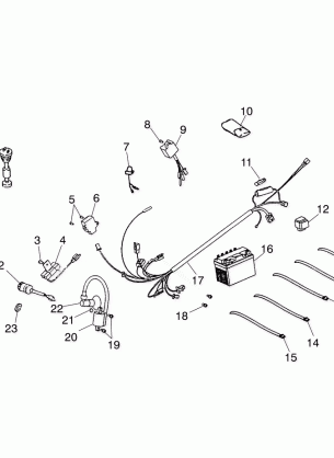 ELECTRICAL PARTS - A01EA05CA (4967626762C003)