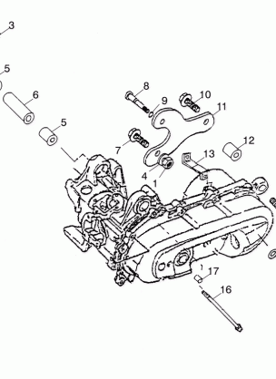 ENGINE BRACKET - A01EA05CA (4964266426A014)