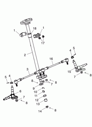 STEERING - A01EA05CA (4964326432B014)