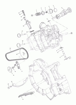 INTAKE and EXHAUST - A10CH46CA (4964376437D007)