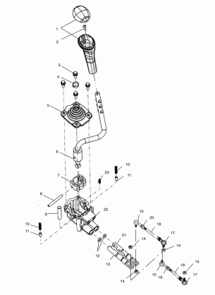 GEAR SELECTOR - A10CH46CA (4964376437D002)