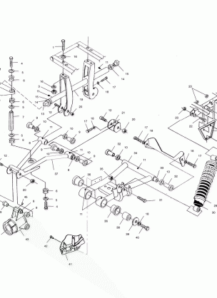 REAR SUSPENSION - A10CH46CA (4964376437C005)