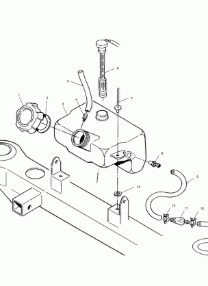 OIL TANK - A01BA25CA (4963666366A012)