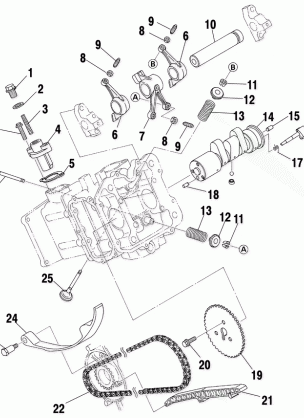 INTAKE and EXHAUST - A01BA50AA (4963716371D005)