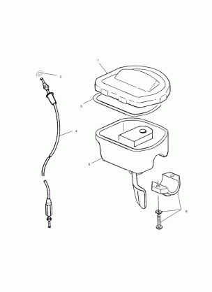 CONTROLS - THROTTLE ASM. / CABLE - A00CB32AA (4949354935B006)