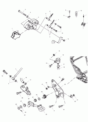 REAR BRAKE - A00CB32AA (4949354935C003)