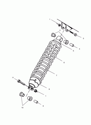 SHOCK MOUNTING - A00CB32AA (4949354935C011)