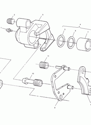 FRONT BRAKE - A00CB32AA (4949354935B005)