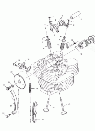 INTAKE and EXHAUST - A00CB32FA (4949354935D002)