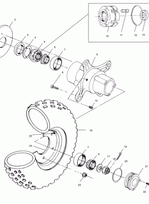 FRONT WHEEL - A00CD32AA (4949404940B007)