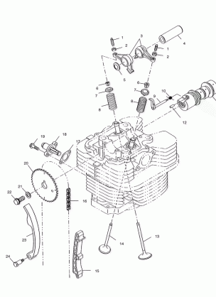 INTAKE and EXHAUST - A00CD32FB (4949404940D006)