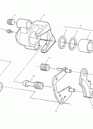 FRONT BRAKE - A00CD32AA (4949404940B008)