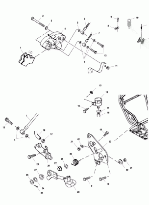 REAR BRAKE - A00CD32AA (4949404940C005)