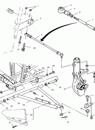 A-ARM / STRUT MOUNTING - A00CD50AA (4954885488B014)