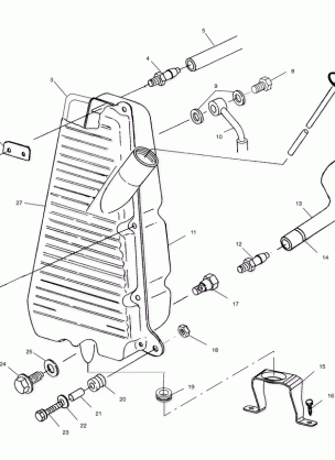 OIL TANK - A00CD50AA (4954885488B013)