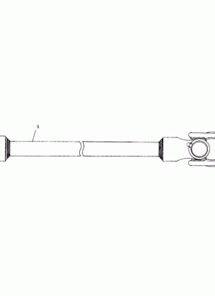 PROP SHAFT - A00CD50AA (4954885488B004)