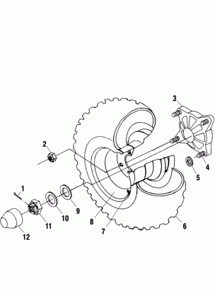 REAR WHEEL DRIVE - A00CD50AA (4954885488C006)