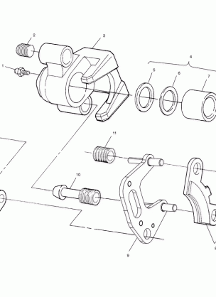 FRONT BRAKE - A00CD50AA (4954885488B007)