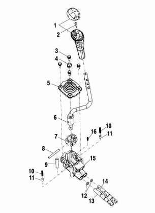 GEAR SELECTOR - A00CD50AA (4954885488C014)