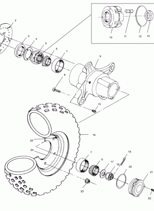 FRONT WHEEL - A00CD50AA (4954885488B006)