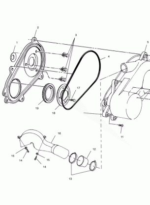 CLUTCH COVER - A00CD50AA (4954885488C004)