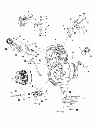 ENGINE MOUNTING - A00AA32AB (4960076007A009)