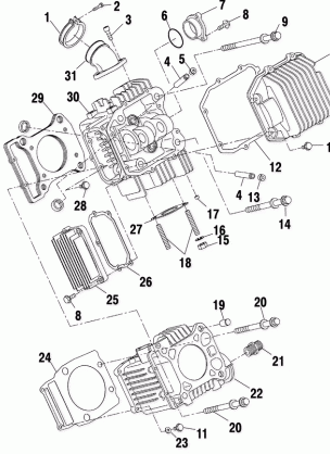 CYLINDER - A00CH33AB (4957715771D003)