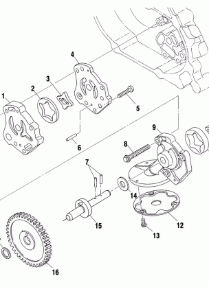 OIL PUMP - A00CH33AB (4957715771D009)