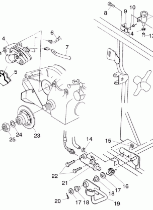 REAR BRAKE / FOOT PEDAL - A00CH33AB (4957715771C008)