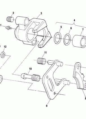 FRONT BRAKE - A00CH33AA (4957715771B008)