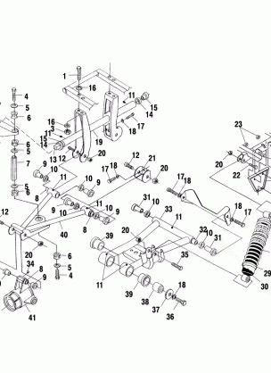 REAR SUSPENSION - A00CH33AB (4957715771C009)