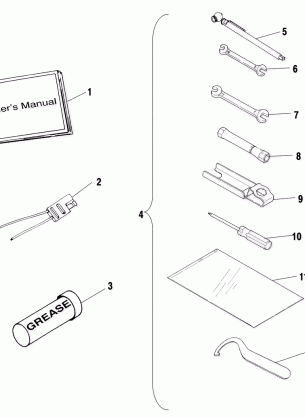 TOOL KIT - A00CH33AB (4957715771D014)