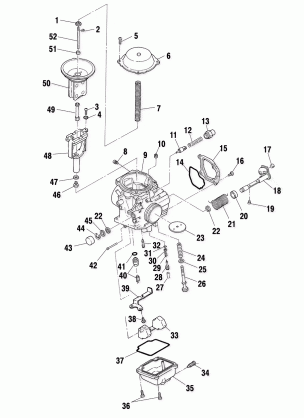 CARBURETOR - A00CH33AB (4957715771D005)