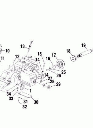 GEARCASE (Cases and Snorkel) - A00CH33AB (4957715771C012)