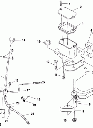 CONTROLS - MASTER CYLINDER / BRAKE LINE - A00CH33AA (4957715771B010)