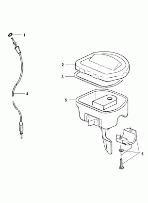 CONTROLS - THROTTLE ASM. / CABLE - A00CH33AC (4959905990B010)