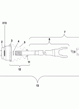 CV JOINT - BTB - A00CH33AC (4959905990B004)