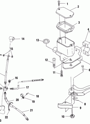 CONTROLS - MASTER CYLINDER / BRAKE LINE - A00CH33AC (4959905990B011)