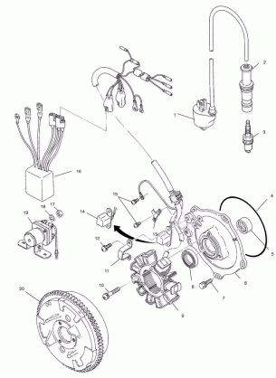 MAGNETO - A00CH33AC (4959905990D012)