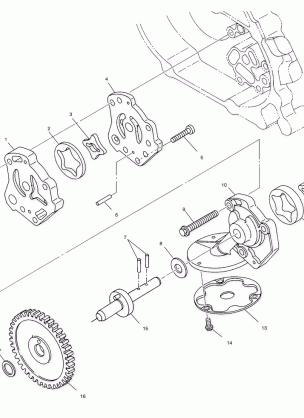 OIL PUMP - A00CH33AC (4959905990D010)