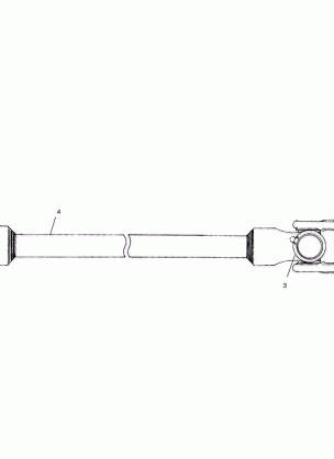 PROP SHAFT - A00CH33AC (4959905990B006)